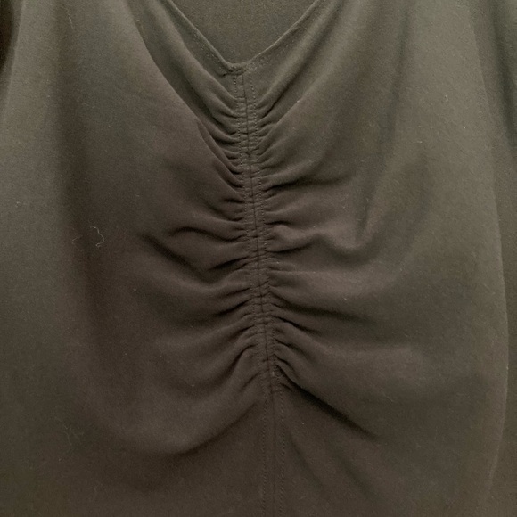 A. L. C. Black Long Sleeve Cotton Spandex Top EUC - Picture 6 of 6